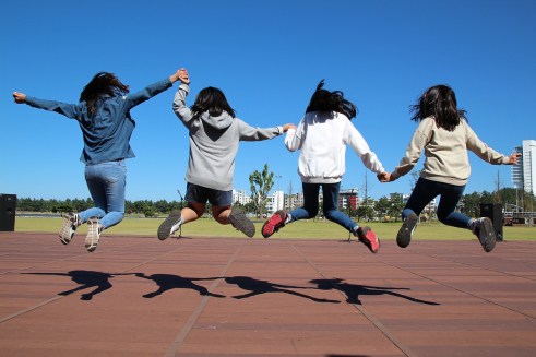 Kids jumping copy
